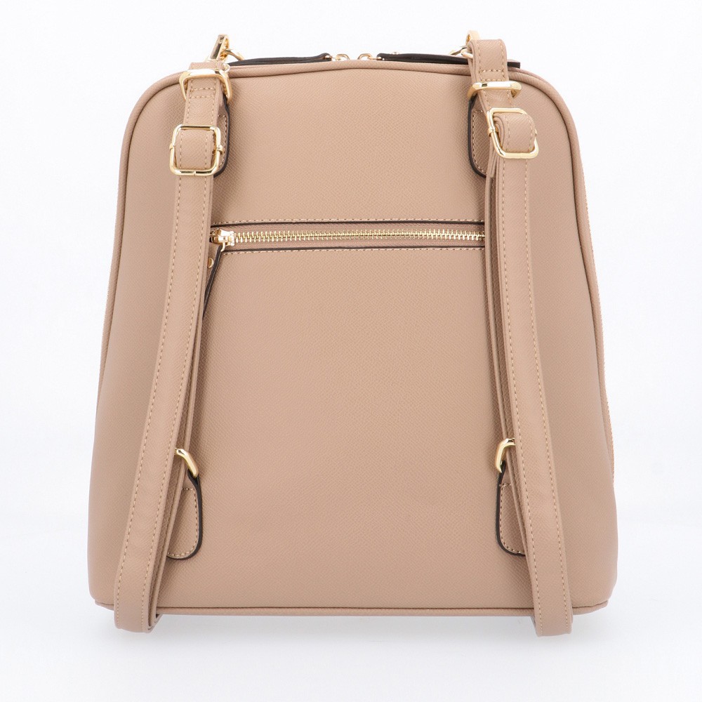 ☬Carlo Rino Khaki Ladies ’First Square Backpack