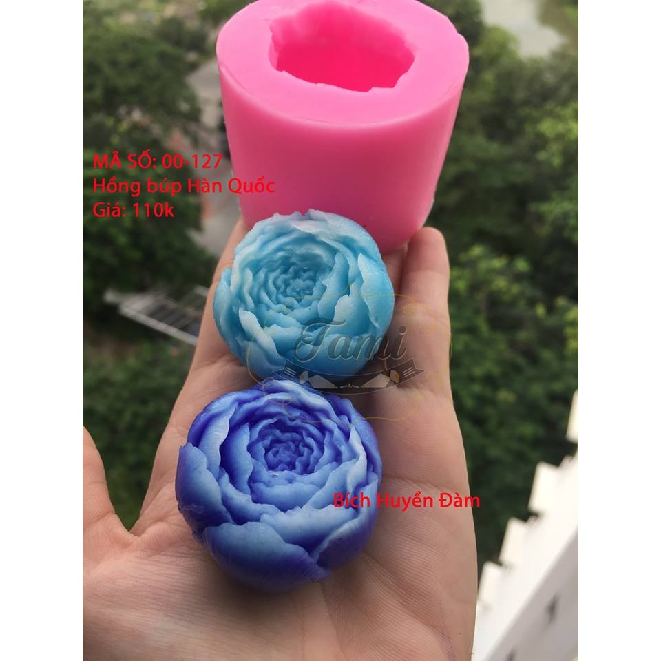 Khuôn silicon- Hồng Búp Hàn Quốc 127
