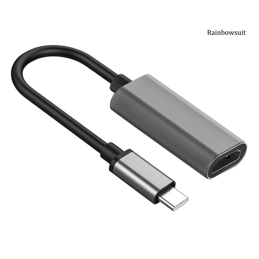 Cáp Chuyển Đổi Usb Type C Sang Hdmi 4k Cho Macbook Hdtv