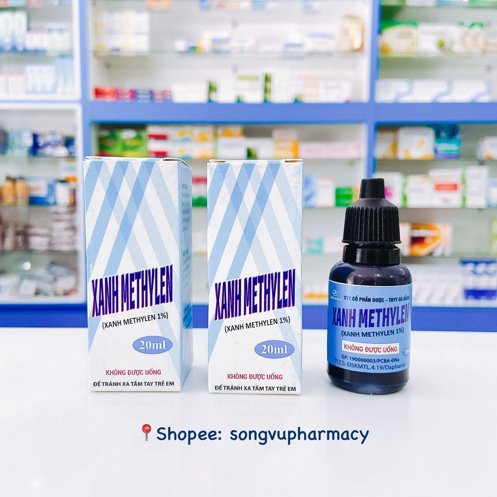 Xanh Methylen - Sát khuẩn ngoài da (Lọ 20ml)