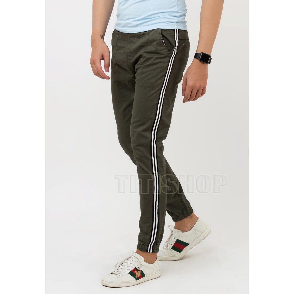 Quần Jogger Pants Kaki Titishop QK20 ( Ngoại nhập )