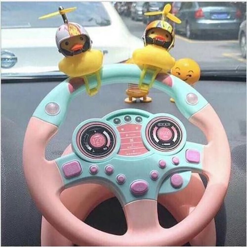 Đồ chơi vô lăng xe hơi cho bé có đế