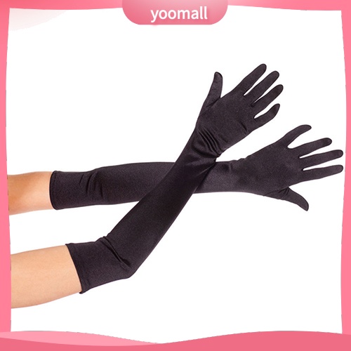 1 Đôi Găng Tay Dài Thời Trang Dùng Cho Cô Dâu Trong Tiệc Cưới