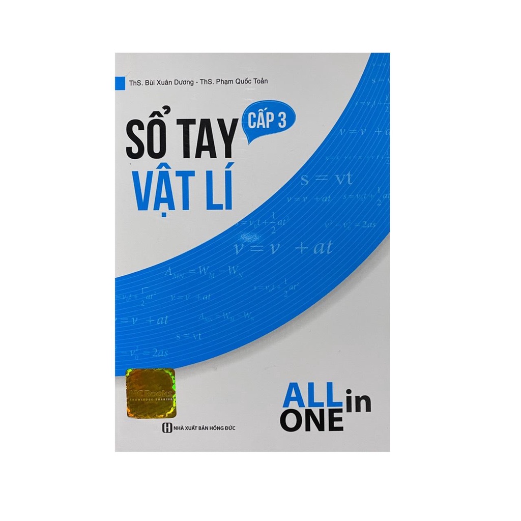 Sách - Sổ tay vật lí cấp 3 : All in one