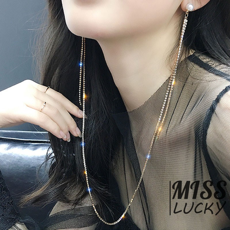 Khuyên tai dáng dài phong cách Hàn Quốc sang trọng cho nữ