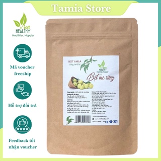Bột amla Viet Healthy 200g, gồm Vitamin C tự nhiên, chất lượng cao, tăng miễn dịch, giúp diệt khuẩn...