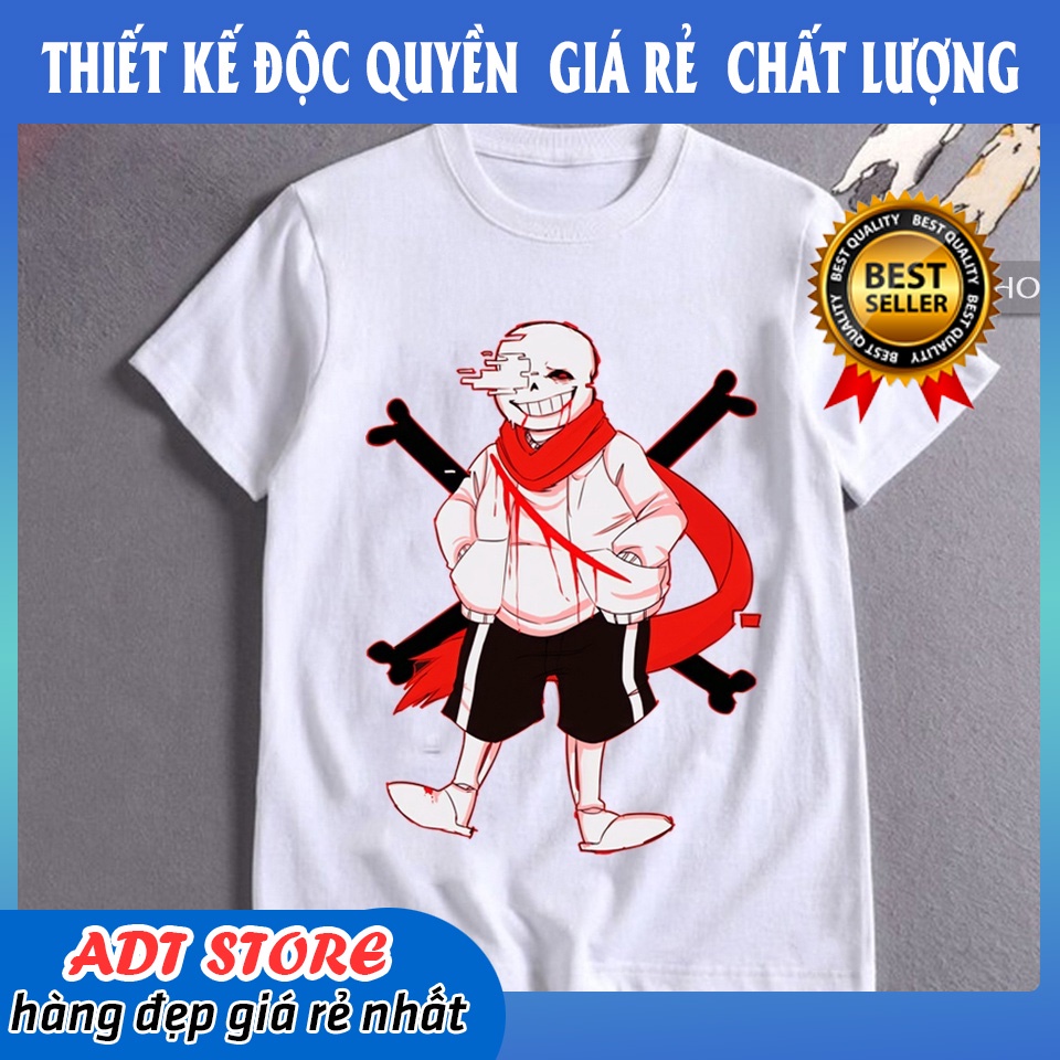 Áo Thun Trẻ Em In Hình Eror Sans 404 Sans Fell Sans mạnh ngầu nhiều mẫu HOT