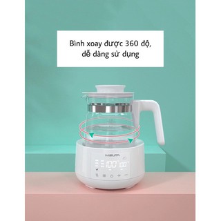 Máy hâm nước pha sữa giữ nhiệt Misuta - Bình đun nước pha sữa