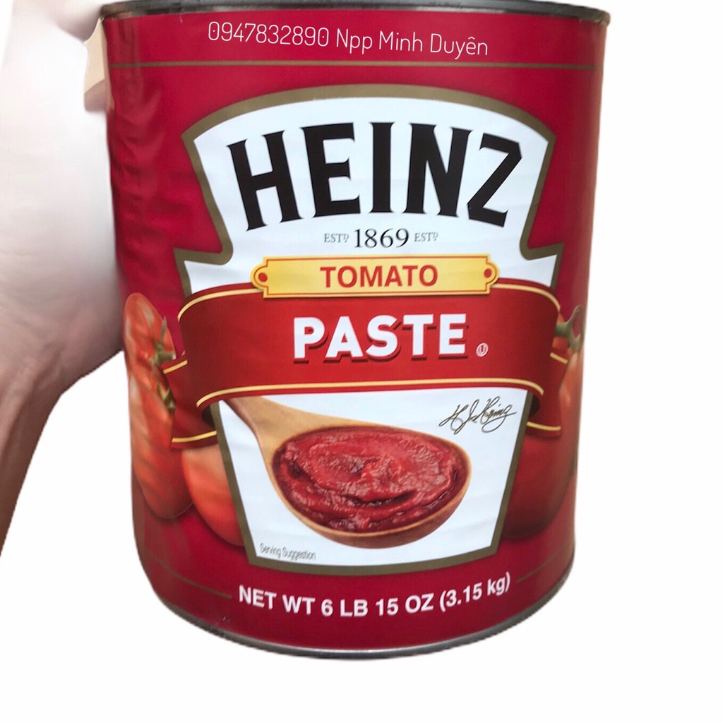 Cà chua xay nhuyễn cô đặc Heinz 3.15kg