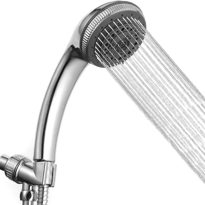 Vòi Hoa Sen Cầm Tay Có Nút Nhấn Nước Thấp