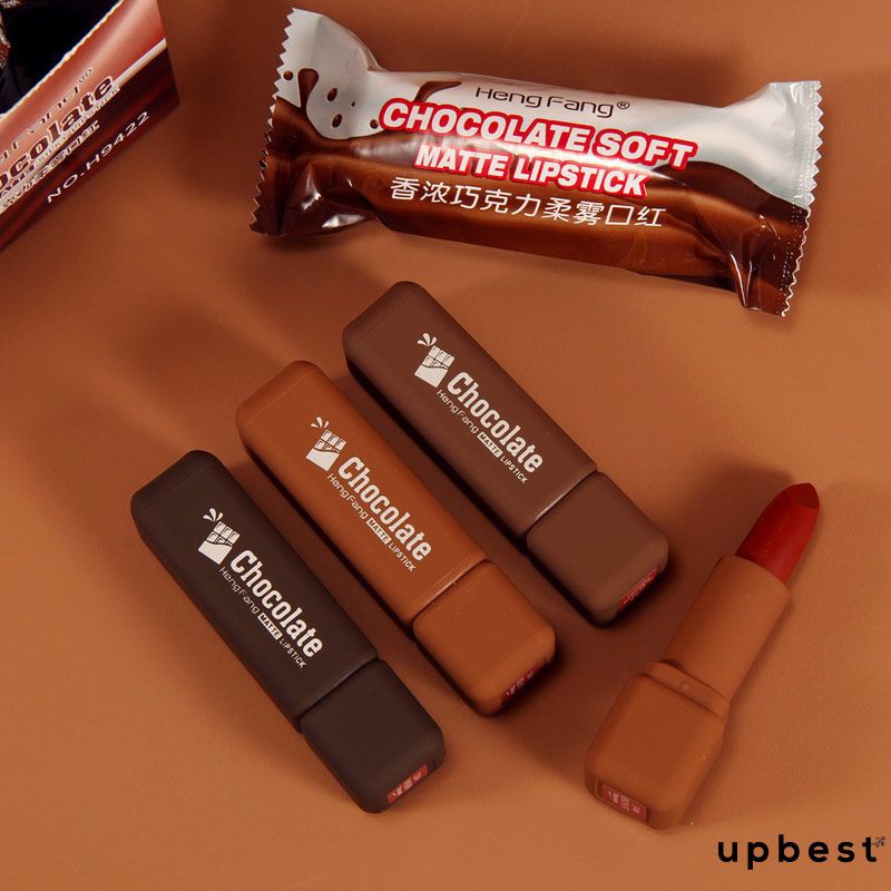 (Hàng Mới Về) Son Sáp Tông Nhung Lì Dưỡng Ẩm Môi Mềm Mịn Lâu Trôi