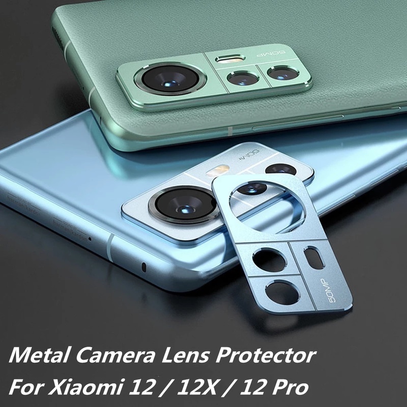 Miếng Dán Bảo Vệ Camera Sau Chống Trầy Xước Bằng Hợp Kim Nhôm Cho Xiaomi Mi 12 Pro 12X