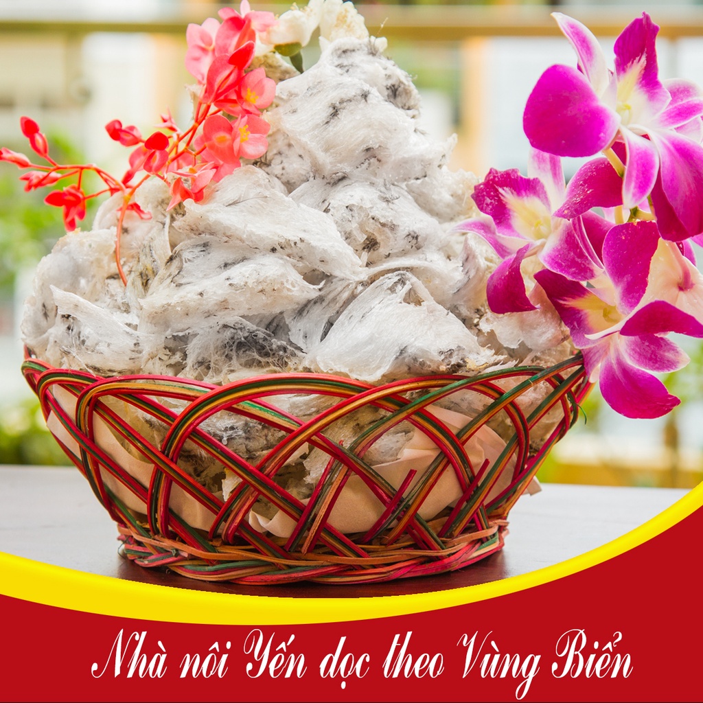 Tổ yến thô, Yến sào Trung Nam, Sản phẩm còn lông 100% tự nhiên nguyên chất, 30 gram /