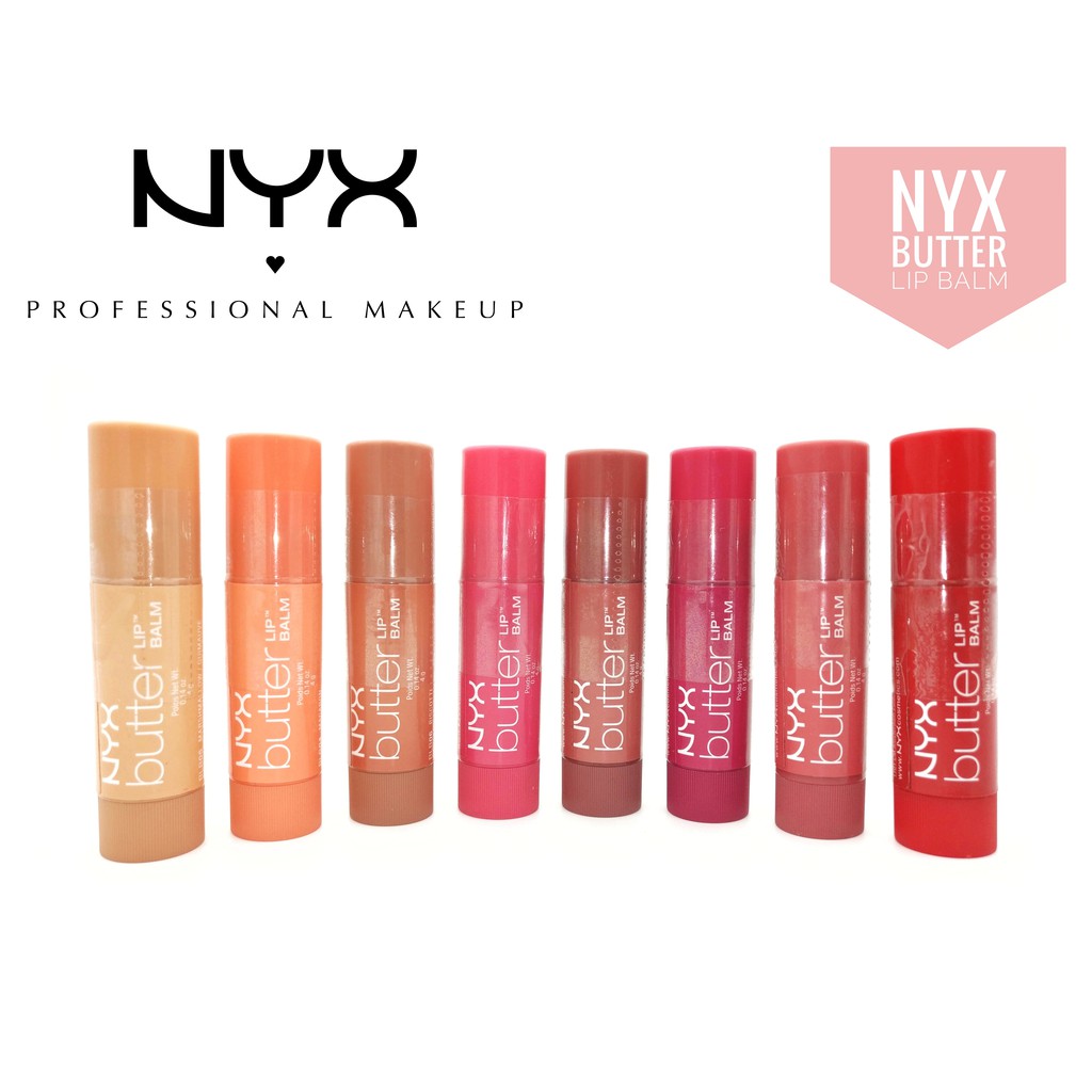 Son dưỡng NYX Butter Lip Balm có màu (8 màu)