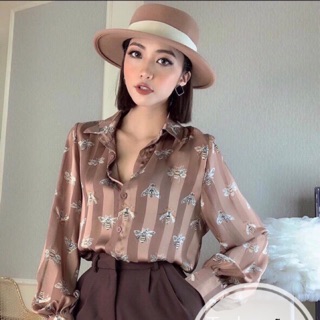 Sơ mi ong kẻ sọc