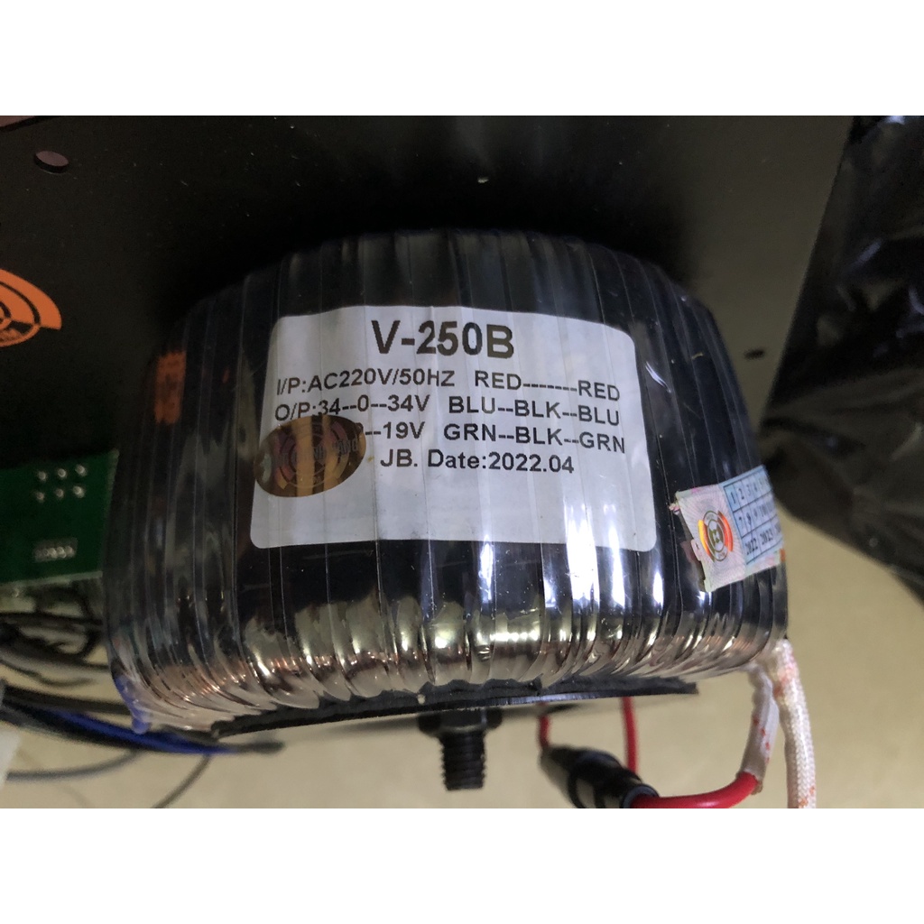 Mạch loa kéo 4 tất đôi có Reverb-nguồn đôi 34V