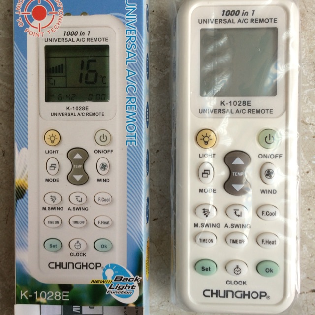 Remote máy lạnh đa năng 