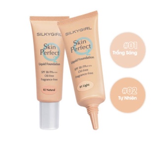 Kem Nền Trang Điểm Silkygirl 25ml