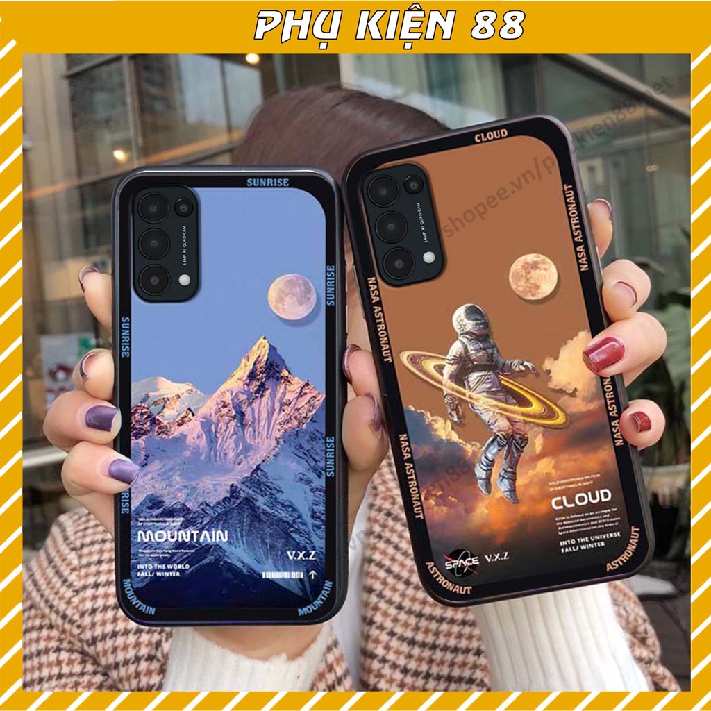 Ốp Oppo Reno5 4G / Reno5 5G / Reno 5 hình vũ trụ, mountain, cloud phong cách cá tính