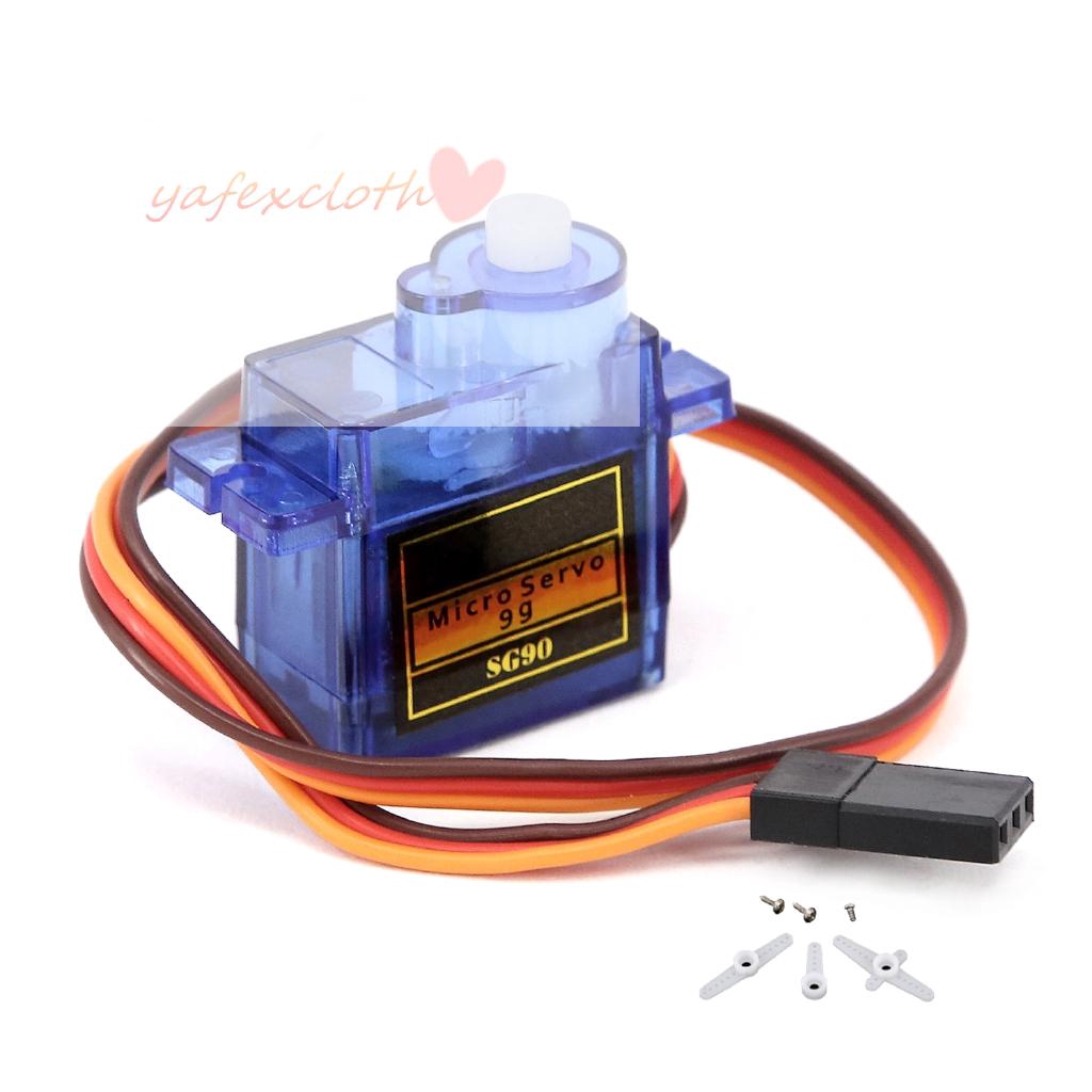 Động cơ micro servo 4.8V-6V SG90 bánh răng 9g cho máy bay điều khiển bền bỉ