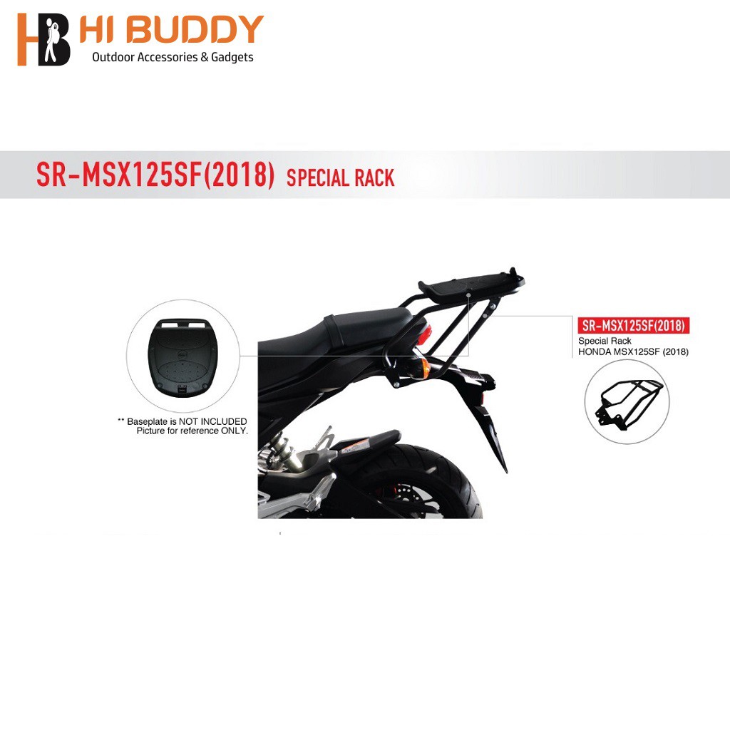 Baga Givi Đặc Biệt Cho Xe Honda MSX 125