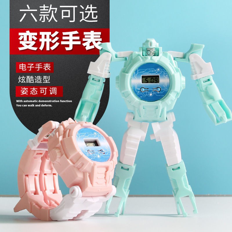 Bán trước✔﹊✶đồ chơi trẻ em biến hình hoạt người máy robot xem mẫu giáo lớp đào tạo quà tặng Bán buôn