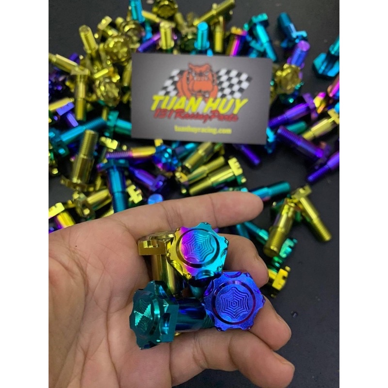 Ốc titan gr5 bắt chống nghiêng cho yamaha honda winner x sonic exciter sirius wave