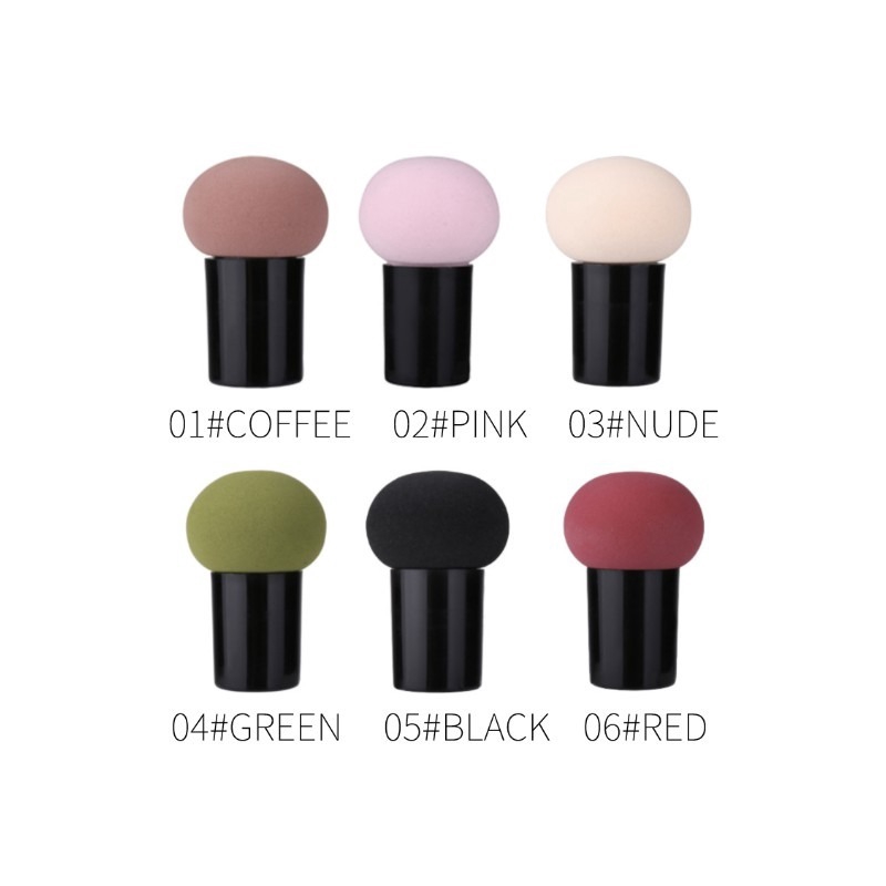 Mút Trang Điểm Hình Nấm Có Thể Sử Dụng Ướt Và Khô