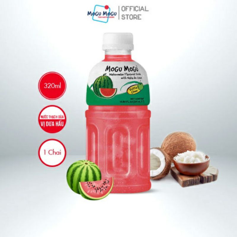 Mogu nước trái cây đủ vị 320g Thái Lan