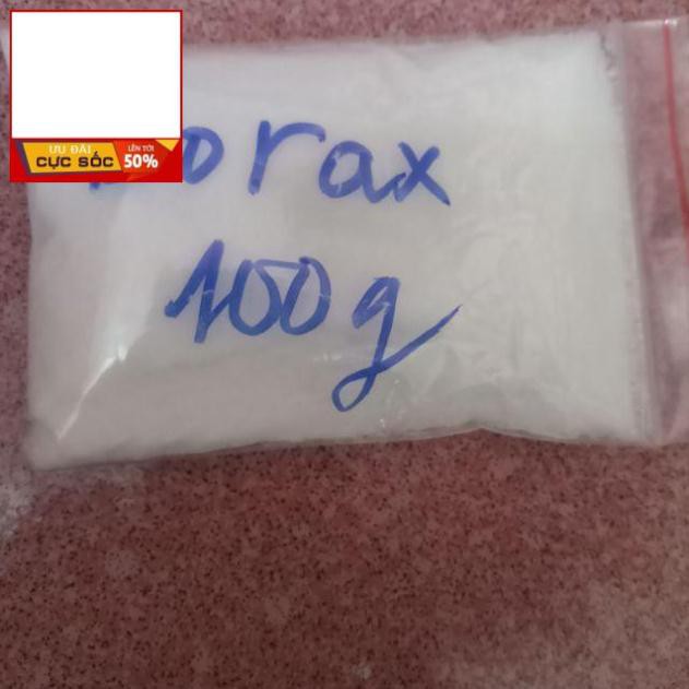 Bột borax/hàn the 100g ( nguyên liệu làm slime)( bán sỉ)