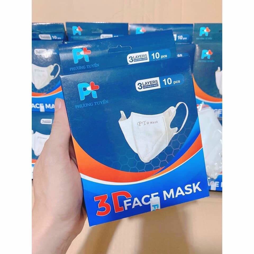 Hộp 10c khẩu trang 3D Mask Người lớn cty Phương Tuyến