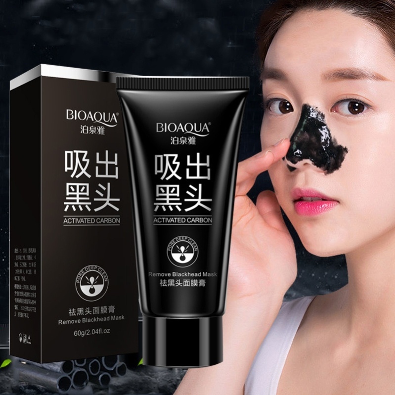 Mặt Nạ Lột Mụn Than BIOAQUA(Dạng Tuýp)-Hàng Mới Về