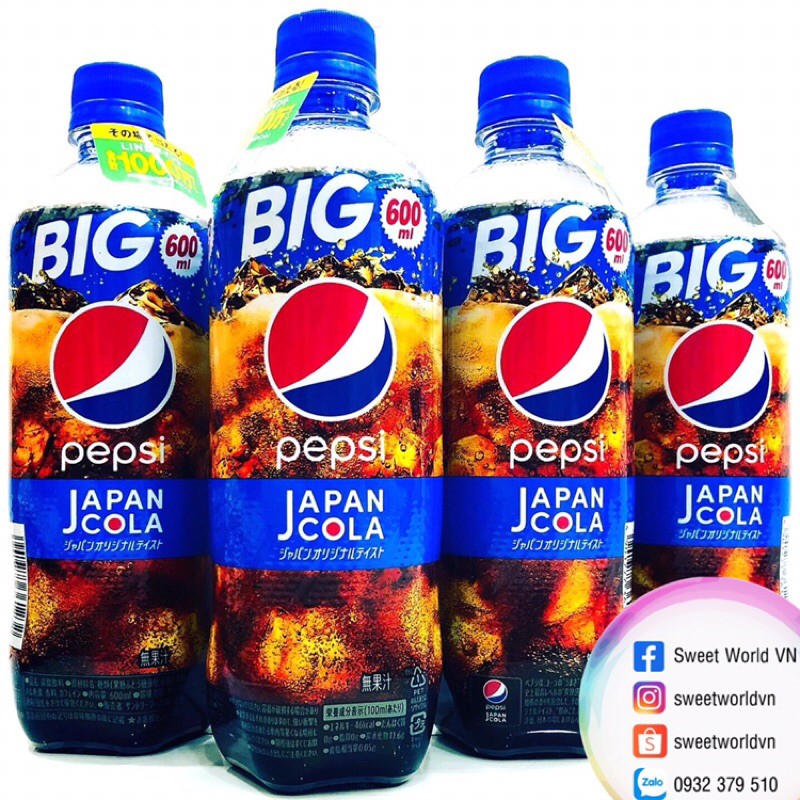 Pepsi vị quýt (600ml) - Nhật Bản