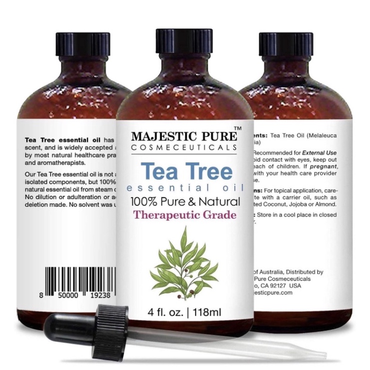 Tinh dầu Tràm trà 100% tự nhiên Majestic Pure Tea Tree Oil 118ml USA