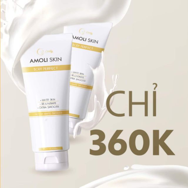 [TRẮNG BẬT TONE SAU 7 NGÀY]  Ủ body PERFECT  AMOli SKIN - Chính hãng CenLy beauty 100% | BigBuy360 - bigbuy360.vn