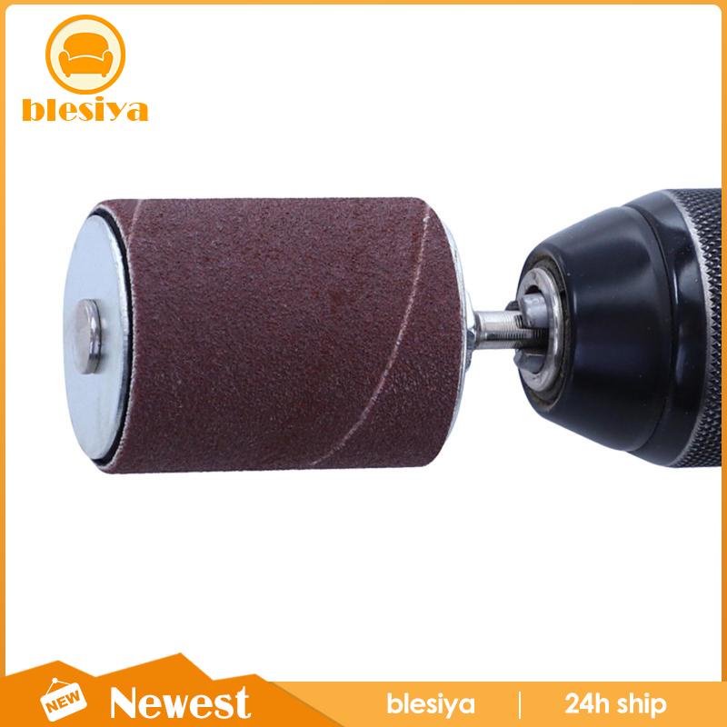 [Blsiya] Giấy Nhám Giấy Nhám Cuộn Tròn Trục Kim Loại Thiết Bị Làm Việc