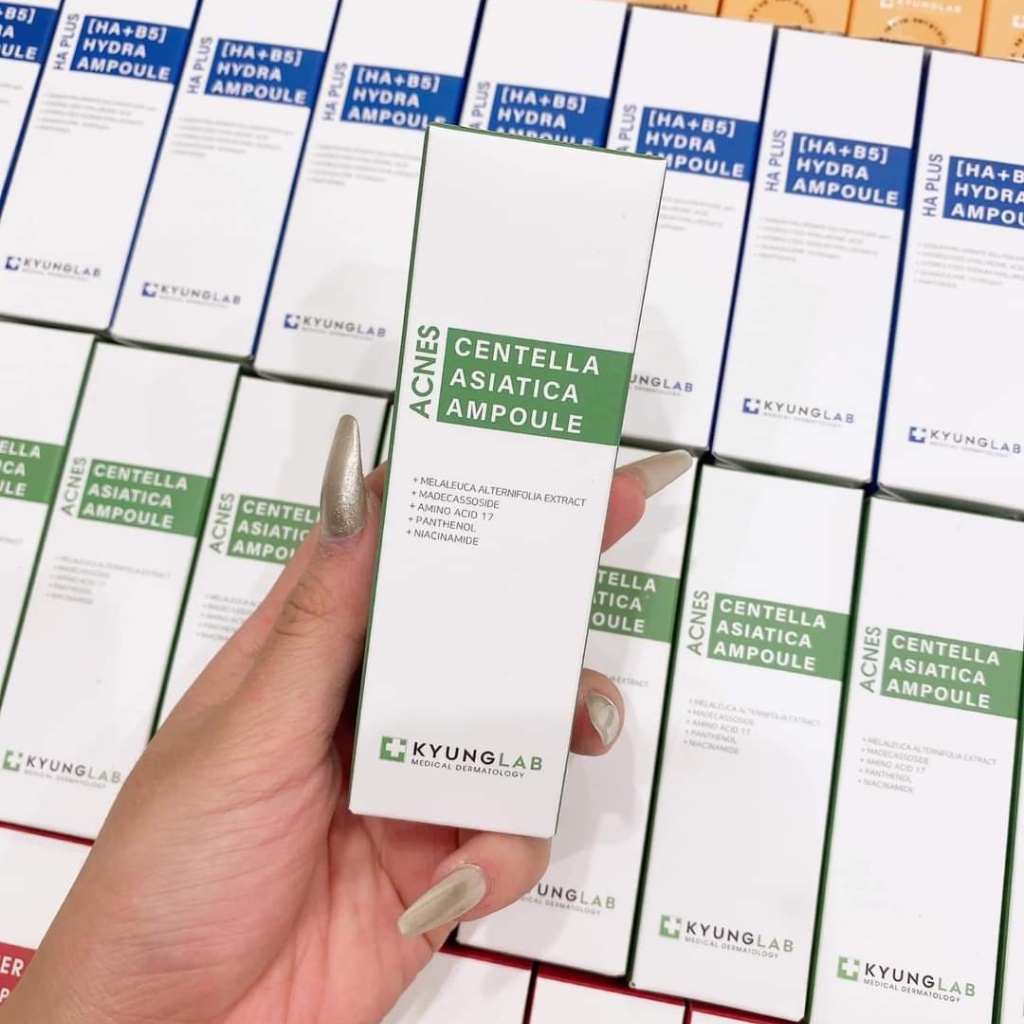 Tinh chất serum giảm mụn, ngừa mụn KYUNG LAB ACNES CENTELLA ASIATICA AMPOULE 50ml
