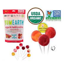 Kẹo cho bé / Kẹo Mút hữu cơ cho bé Yumearth Organic Pops (1 cây)