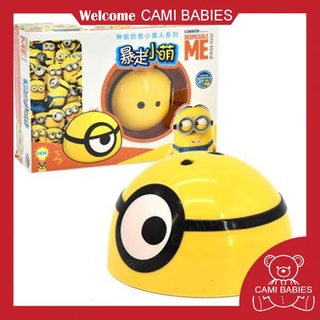 Đồ chơi minion troll, đuổi bắt minion chạy chốn có nhạc và đèn led cực vui nhộn cho bé tặng kèm pin