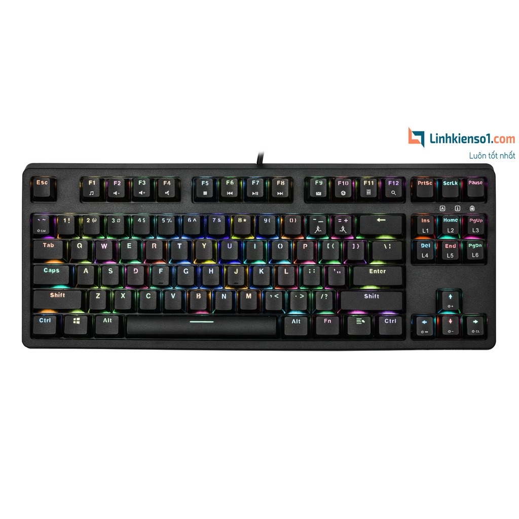 [Mã SKAMPUSHA7 giảm 8% đơn 250k]Bàn phím cơ E-Dra EK387 Huano Type C (Blue/ Brown/ Red Switch) | BigBuy360 - bigbuy360.vn