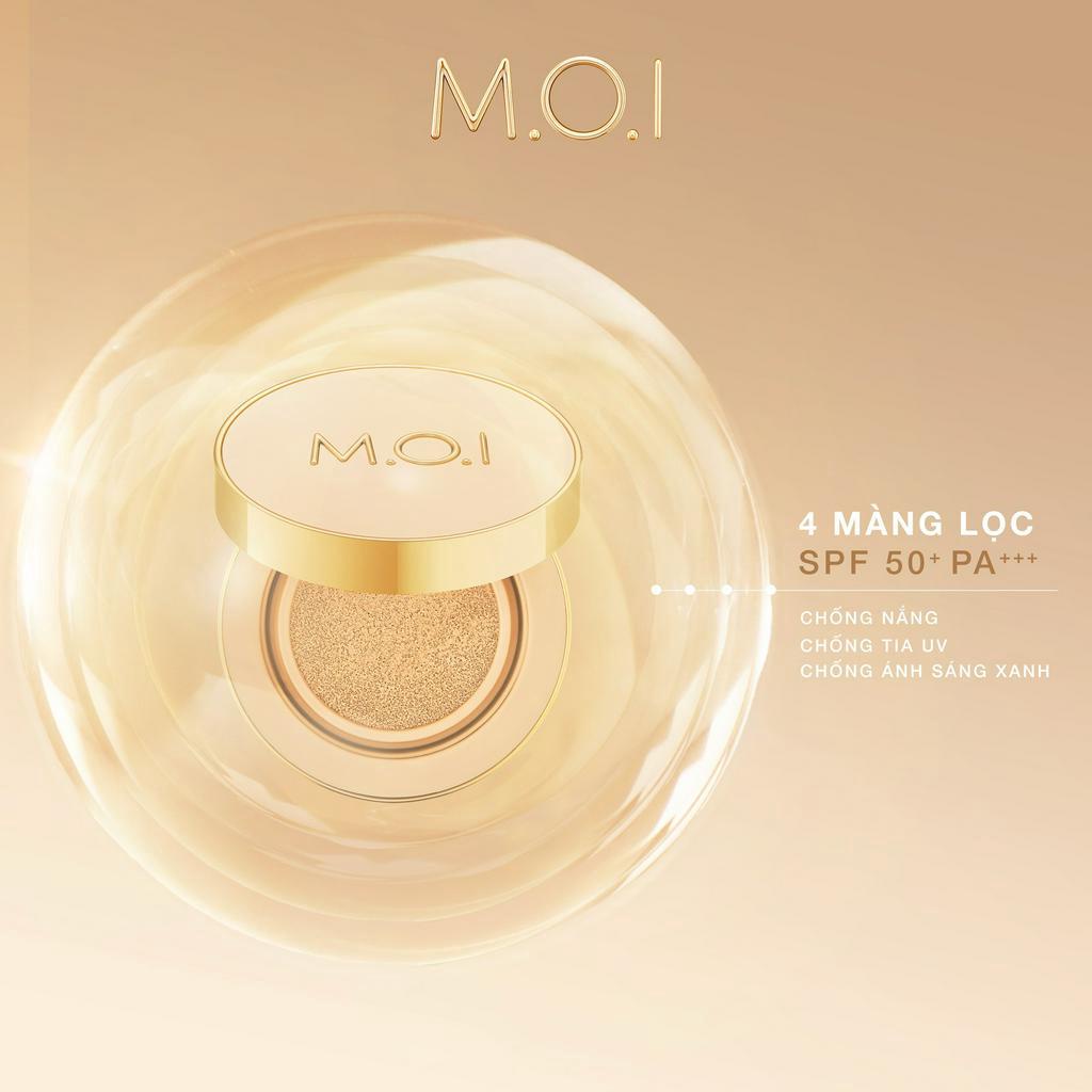 Combo Phấn Nước Premium Baby Skin Cushion MOI Cosmetics 13g và Phấn phủ mềm mượt Baby Skin Powder 10g
