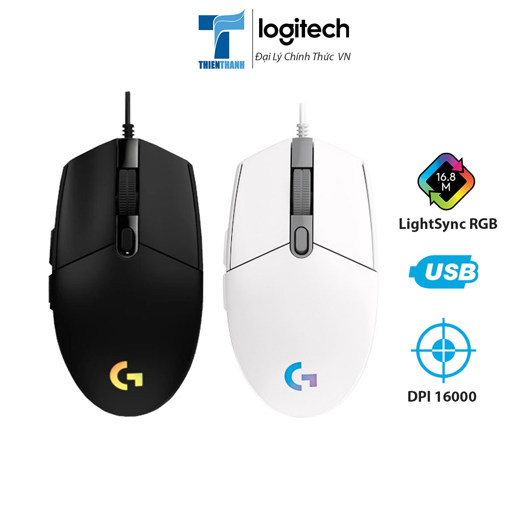 Chuột game Logitech G102 Gen 2 Lightsync