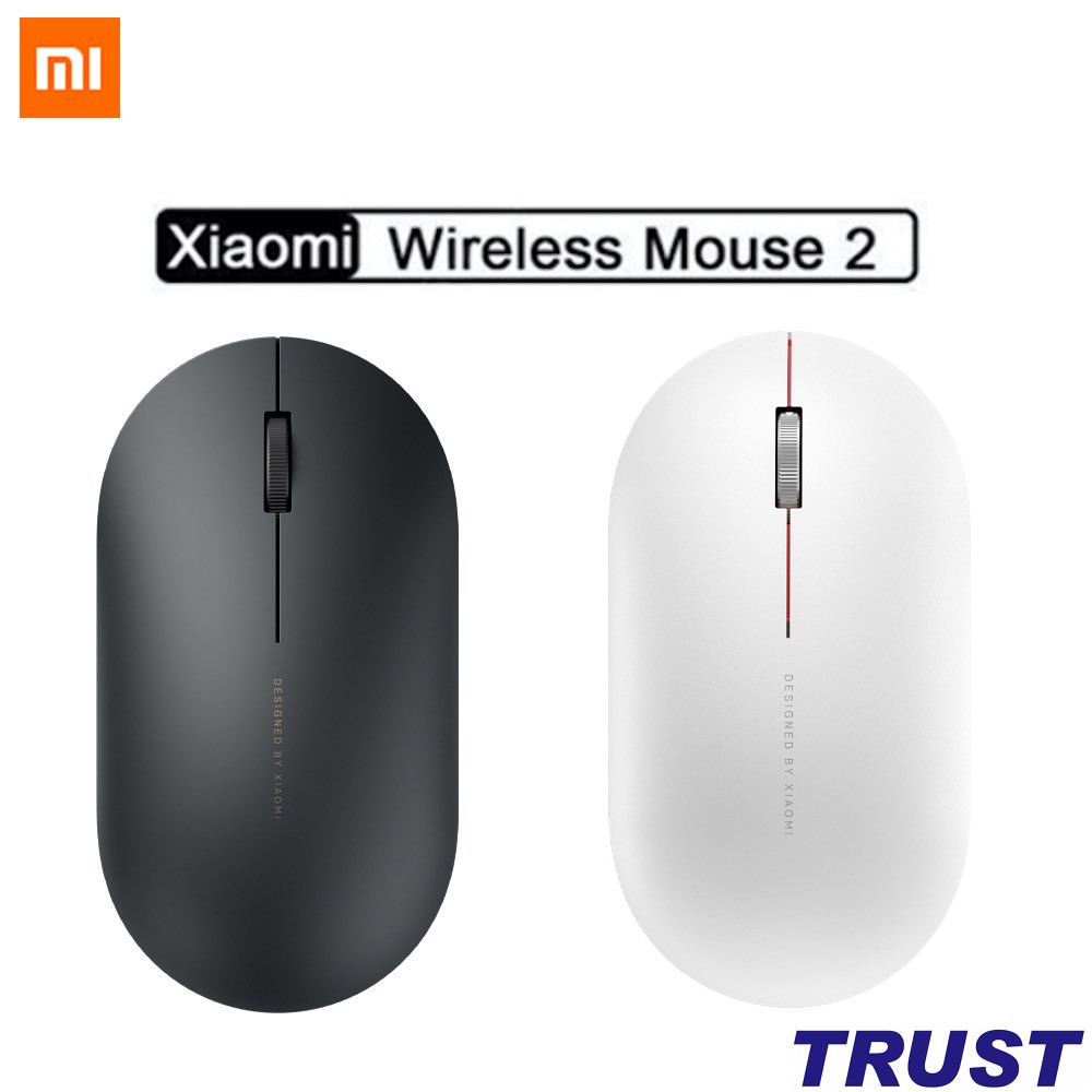 Chuột không dây Xiaomi Gen 2 - Chuột Xiaomi không dây wireless Portable Mouse - Hàng Chính Hãng