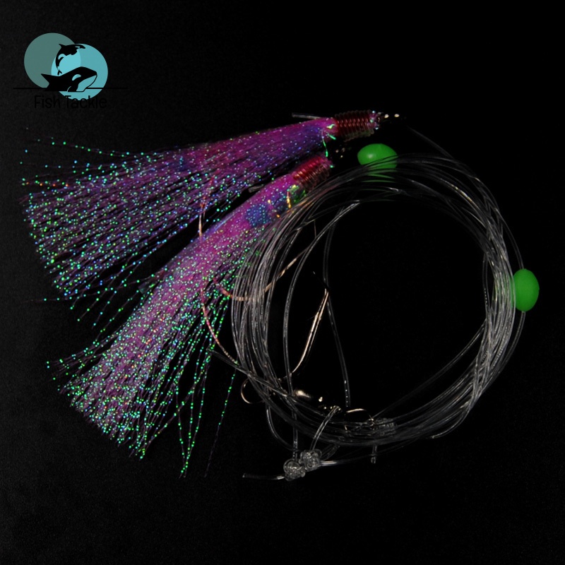 Bộ 6 Mồi Câu Cá Giả Bằng Nhựa Màu Cầu Vồng