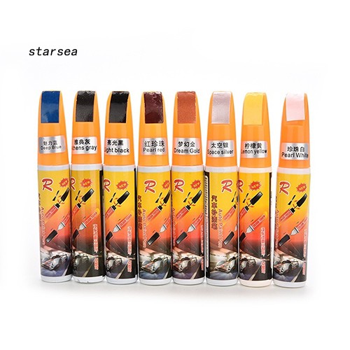 STSE_12ml Car Colors Fix Coat Paint Touch Up Clear Pen Scratch Repair Remover Tools