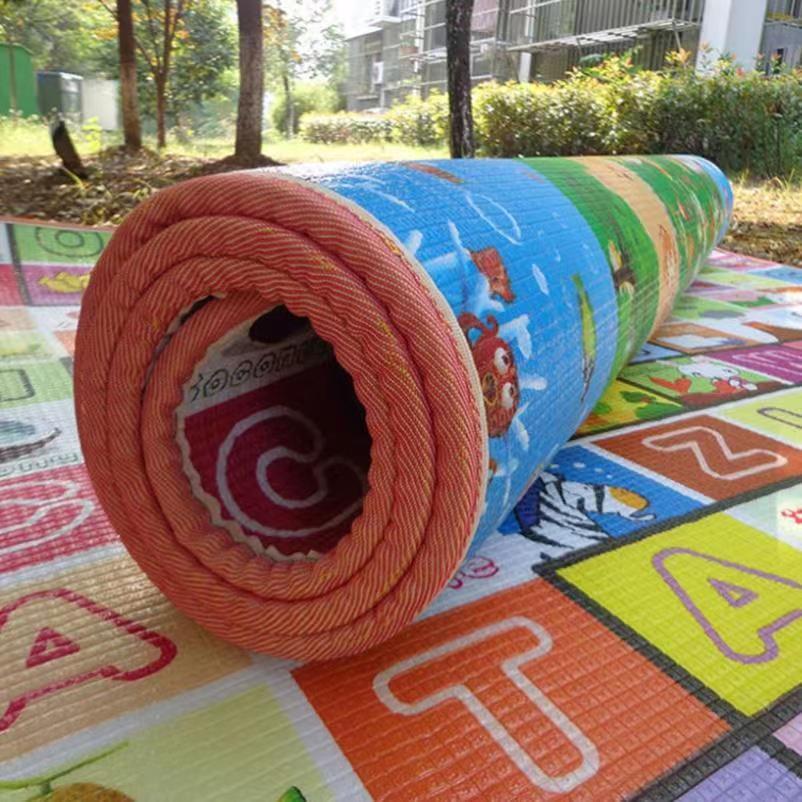Thảm tập bò hai mặt chống trượt không thấm nước thân thiện với môi trường nhiều độ dày tùy chọn cho bé