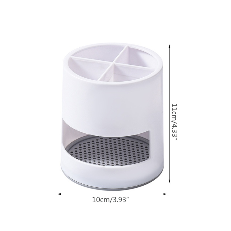 Giá Đỡ Đũa Muỗng Nĩa 4 Ngăn Tiện Dụng Cho Nhà Bếp