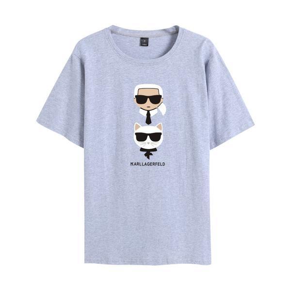 Áo Thun Tay Ngắn In Hình Karl Lagerfeld Carl.lagerfield Thời Trang Xu Hướng Mới Cho Nam Và Nữ S-5X