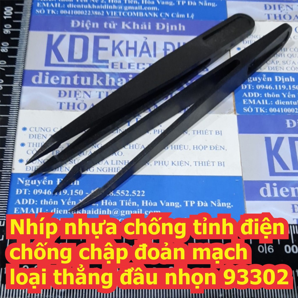 3 cái Nhíp nhựa, Kẹp nhựa chống tỉnh điện chống chập đoản mạch kde6843