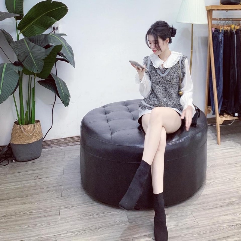 Bán sỉ áo dạ pha sơ mi